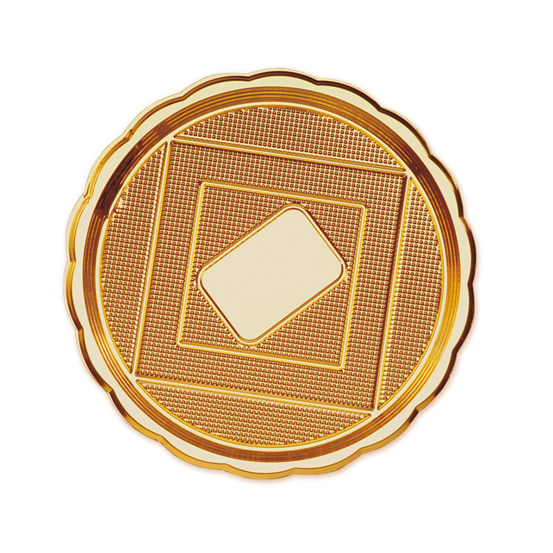 Medoro 24cm (9.45in) Gold Tray 120pcs