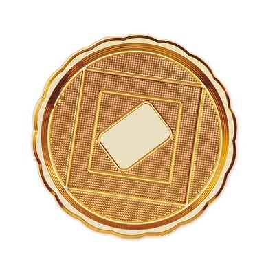 Medoro 24cm (9.45in) Gold Tray 120pcs