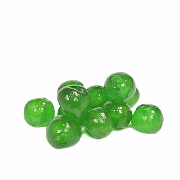 Ambrosio Green Glazed Cherries (18-20) 5kg case