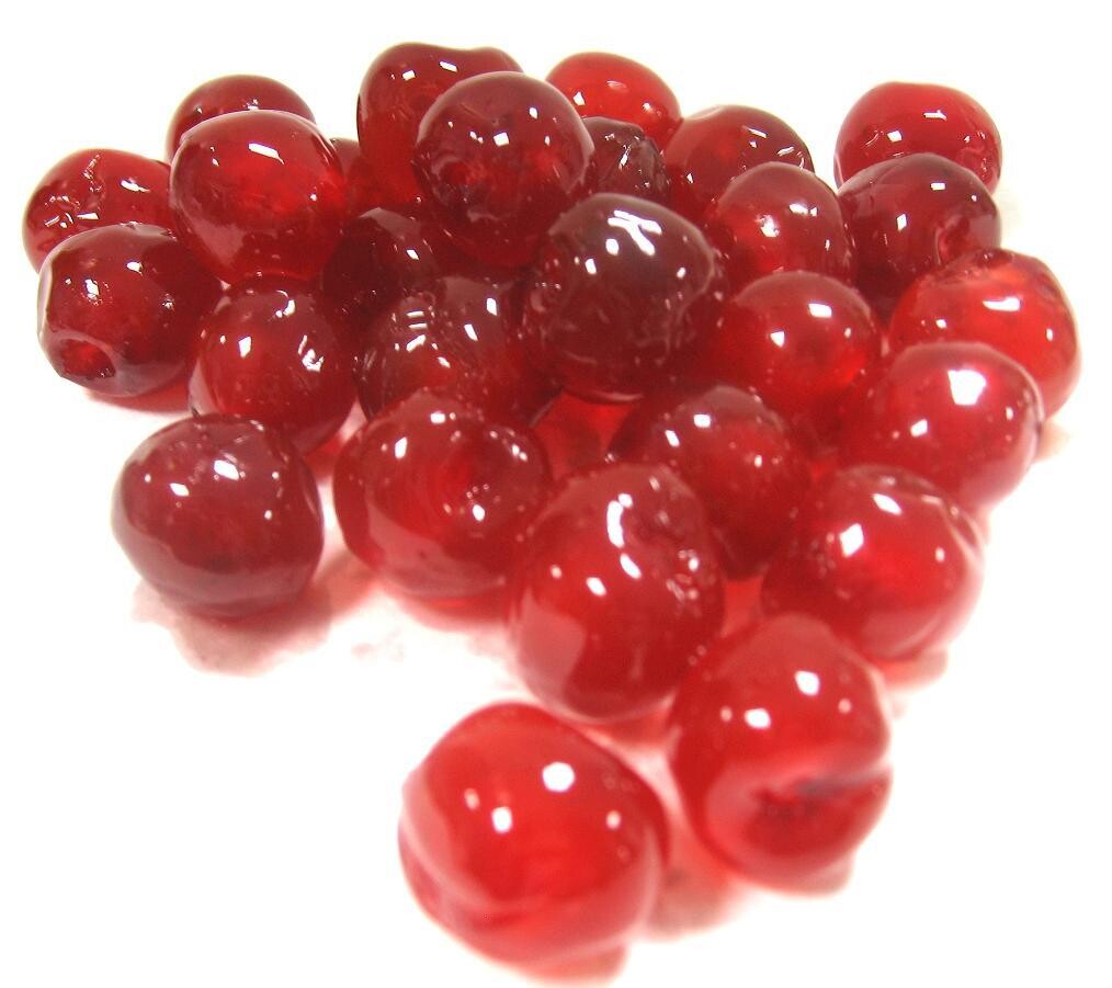 Ambrosio Red Glazed Cherries 18/20  5kg