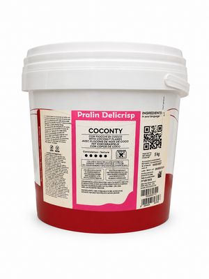 Irca Pralin Delicrisp Coconty 5kg Pail