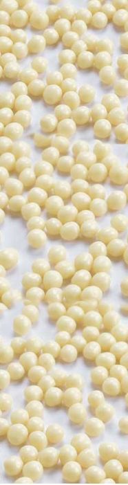 Eurocao Crispy Beads White
