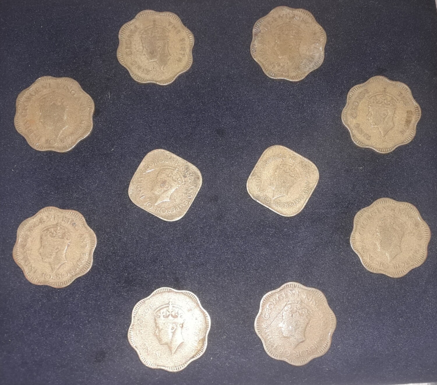 King George Printed Coins