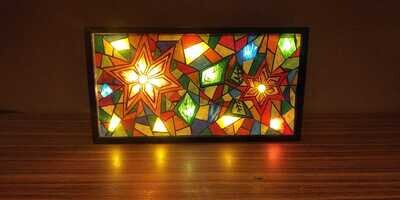 Flowers Illuminated drawing / lamp