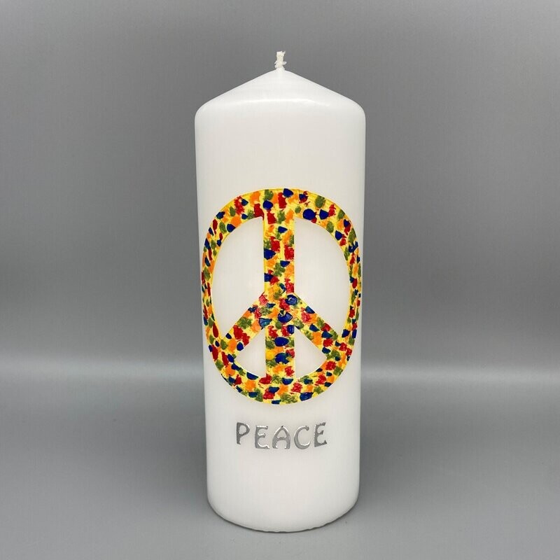 Kerze Peace
