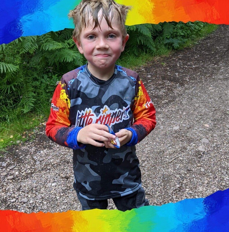 Ti-Go Little Rippers Rainbow Jersey Size 3-4