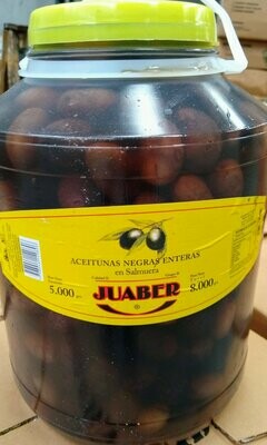 Aceitunas negras enteras Juaber x 5kg