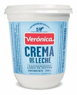 Crema de leche Verónica 400grs
