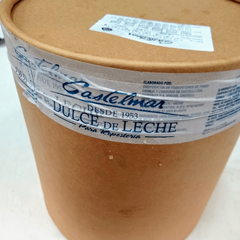 Dulce de leche repostero Castelmar x 10kg