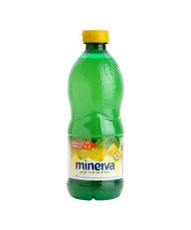 Jugo de limón Minerva x 500cc