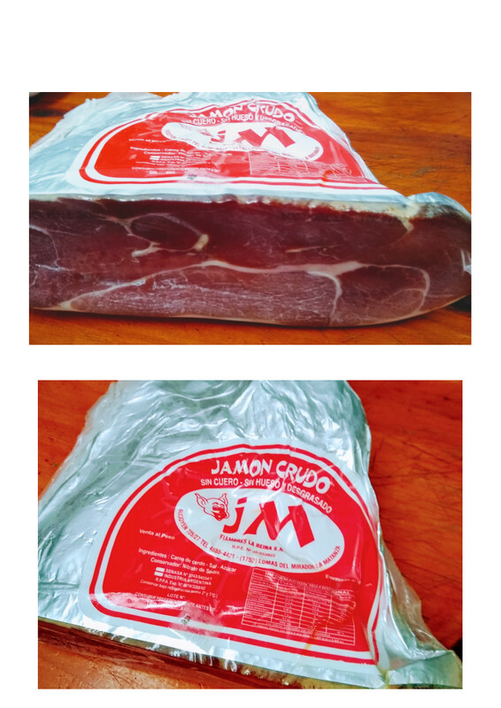 Jamón Crudo Medio Listo JM