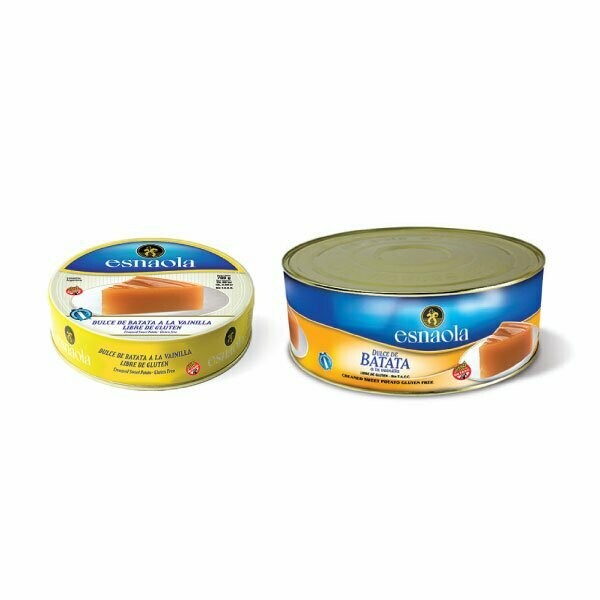 Dulce Batata Vainilla Esnaola en lata por 5kg o 700grs