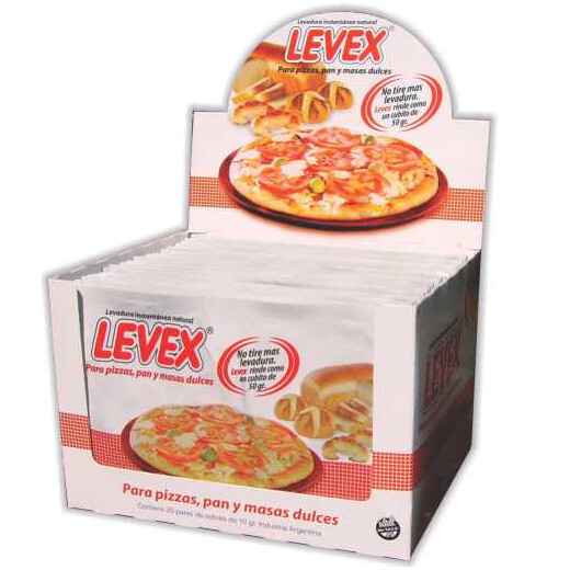 Levadura Levex seca inst. sobre 2u x 10 gr