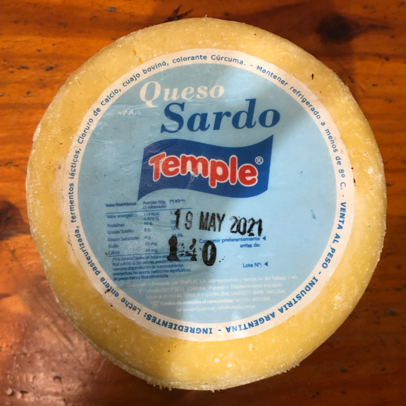 Queso Sardo Temple
