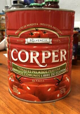 Tomate Corper Pelado entero x 2,9kg