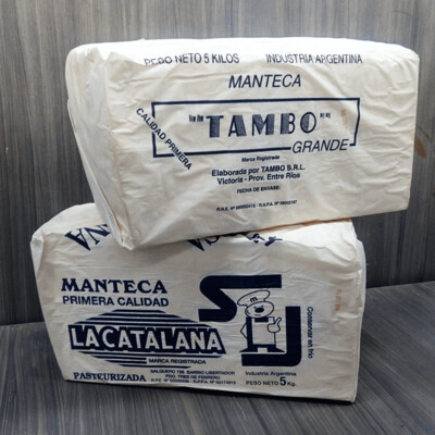 Manteca pilón x 5kg La Catalana