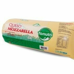 Queso Mozzarella Cilindro x 3kg