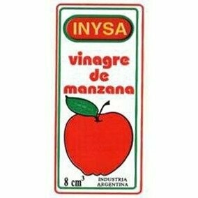 Vinagre de manzana en sobres individuales Inysa