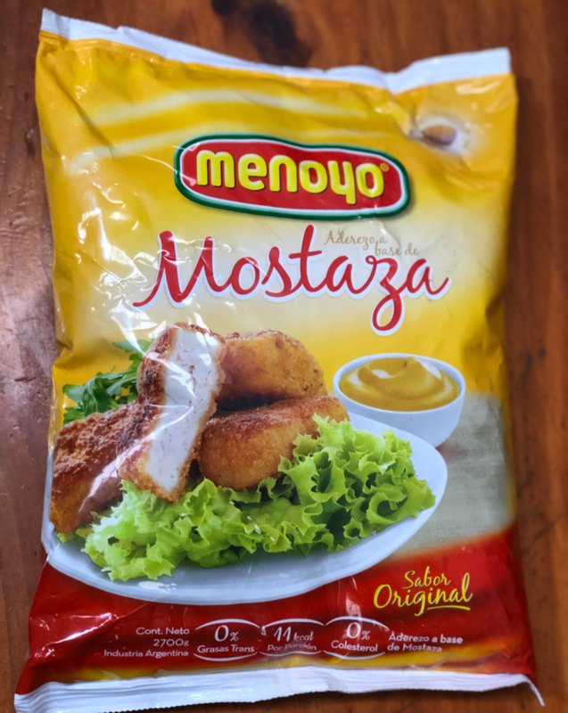 Mostaza Menoyo x 3kgs