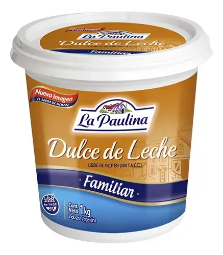 Dulce de leche clasico Paulina x 1kg