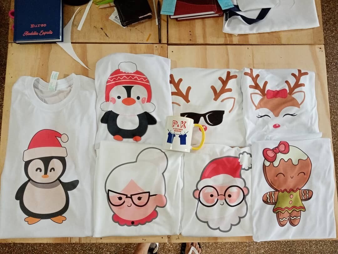 Playera de poliéster tacto algodón personalizada con  sublimado