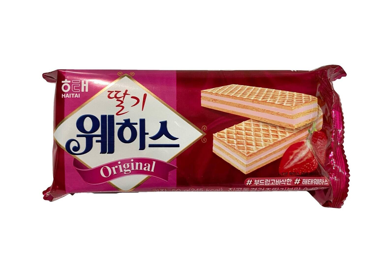 Haitai Wafer Cream (Strawberry)