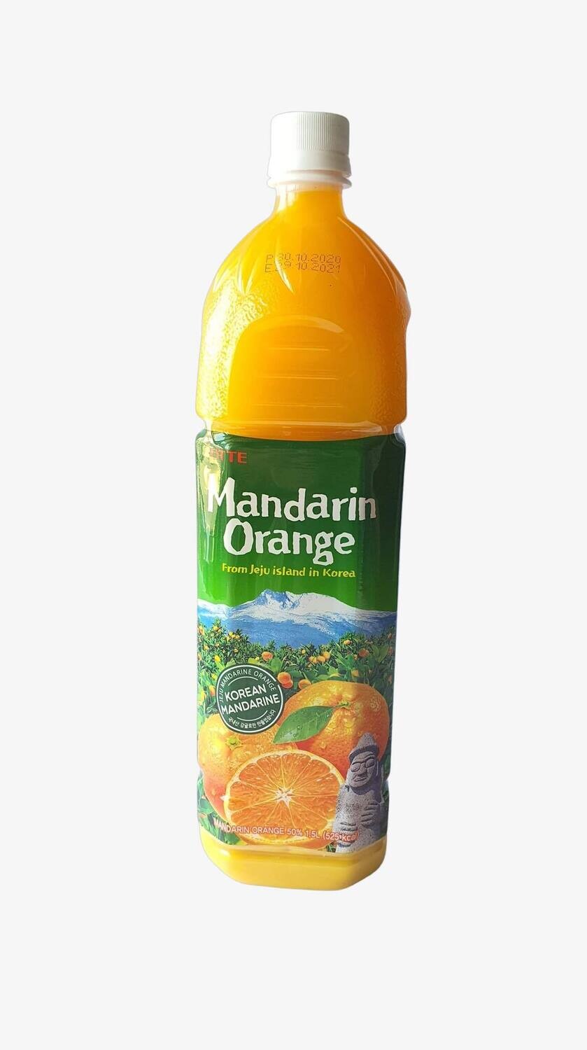 Lotte Mandarin Juice (1.5L)