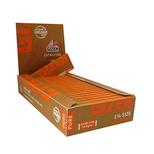 SEDA GIZEH  1 1/4 - EXTRA FINE PURE ORGANICO