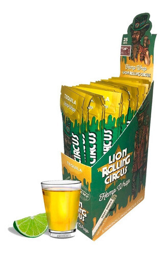 Lion Hemp Wrap Tequila