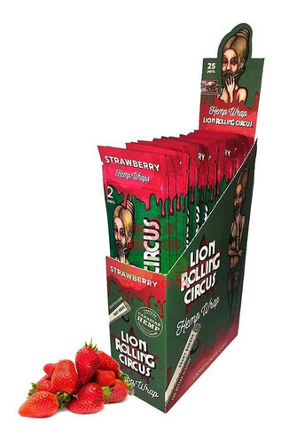 Lion Hemp Wrap Strawberry