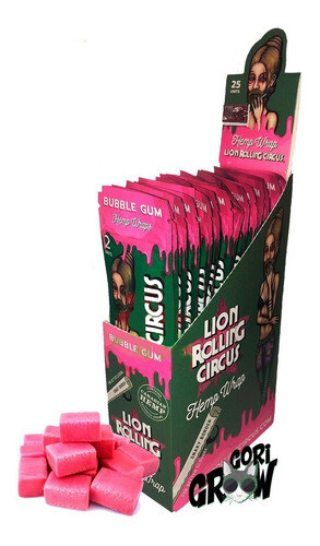 Lion Hemp Wrap Bubble Gum