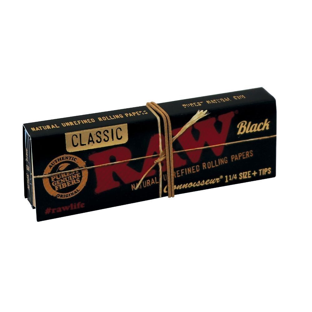 SEDA RAW - BLACK CONNOISSEUR - ¼ + TIPS
