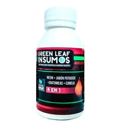 Green Leaf - Plaguicida 4 en 1 100cc