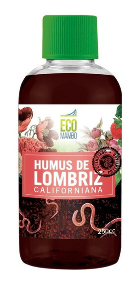 EcoMambo - Humus de lombriz californiana 250cc