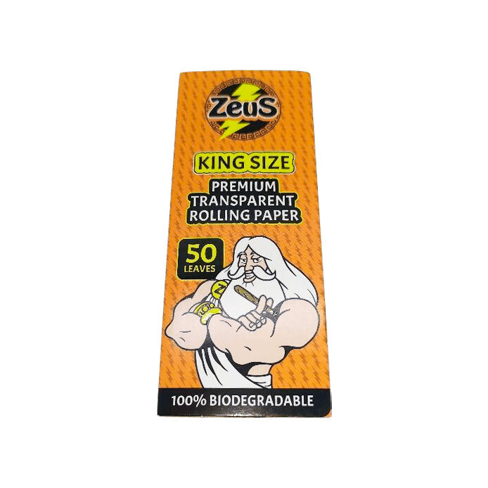 CELULOSA ZEUS NARANJA KING SIZE x50 UNIDADES