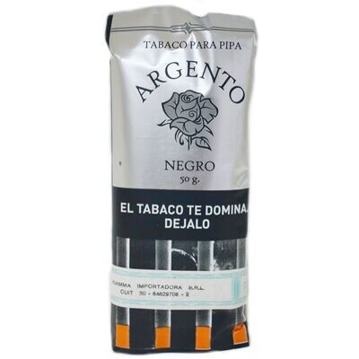 ARGENTO P/ PIPA - NEGRO x50GR