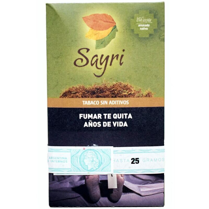 SAYRI AMASADO NATIVO 30GR