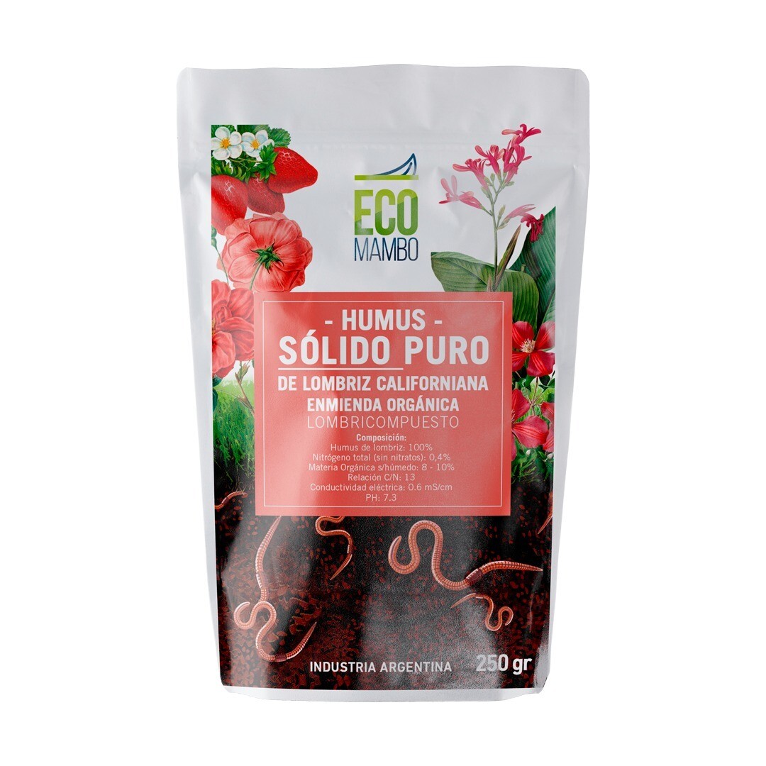 EcoMambo - Humus solido de lombriz (250 ML)