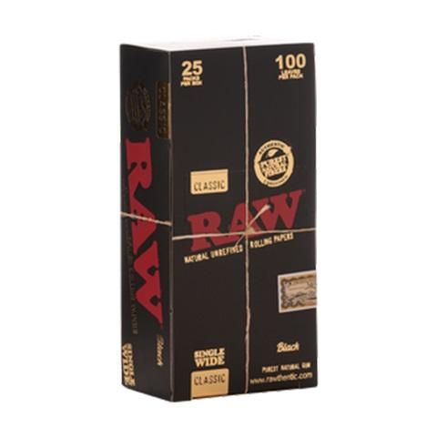 RAW - SINGLE WIDE BLACK BOX
