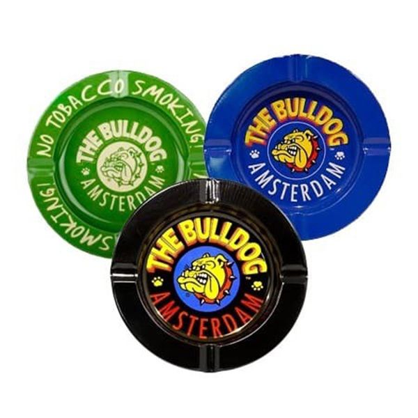 CENICERO METAL -THE BULLDOG