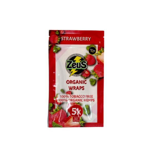 ZEUS WRAP ORGANIC HEMP - FRUTILLA