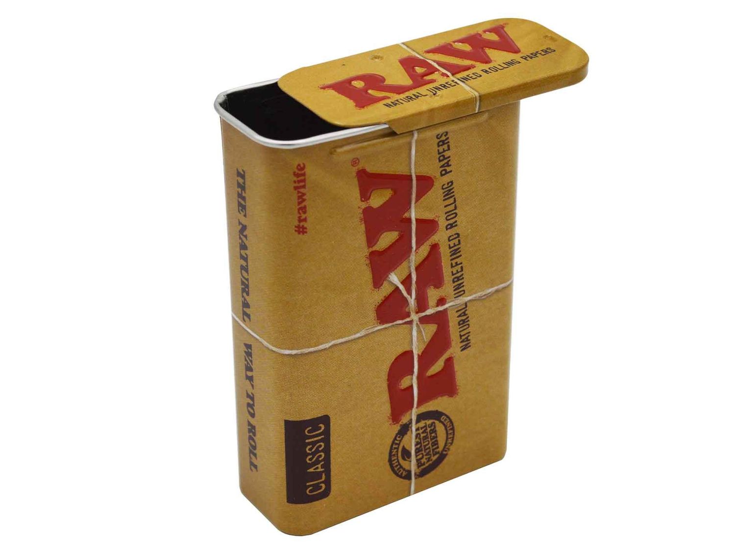 TABAQUERA - RAW SLIDING TOP TIN