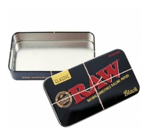 TABAQUERA - RAW TIN CASE BLACK