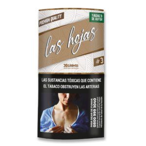 LAS HOJAS #3 CHOCOLATE x30GR