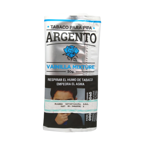 ARGENTO P/ PIPA - Nº1 VAINILLA MIXTURE x50GR