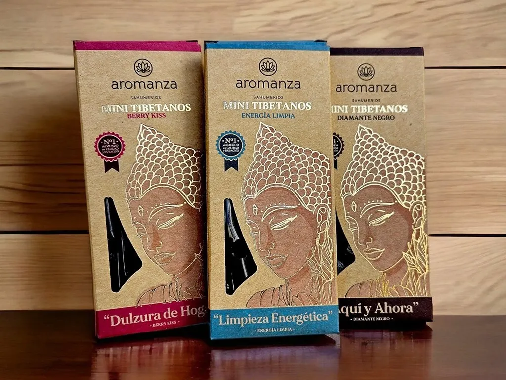 SAHUMERIO MINI TIBETANOS -AROMANZA