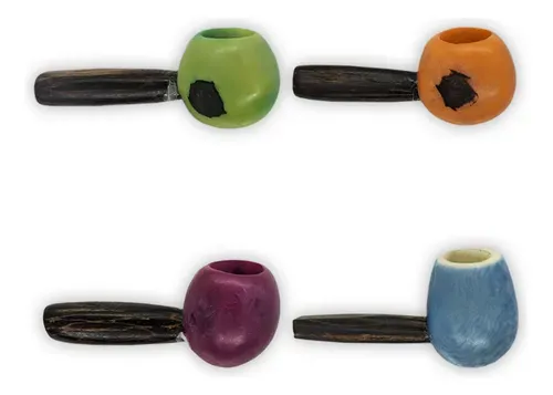 PIPA SEMILLA DE TAGUA TALLADA
