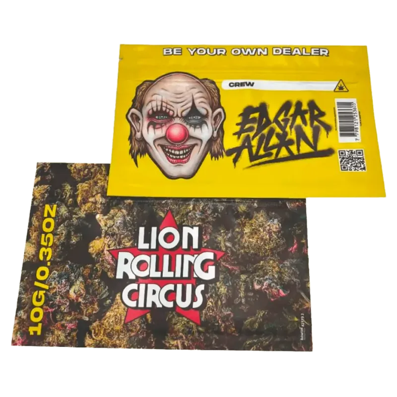 BOLSA HERMETICA - LION ROLLING CIRCUS 10gr BOLSA HERMETICA - LION ROLLING CIRCUS 10gr