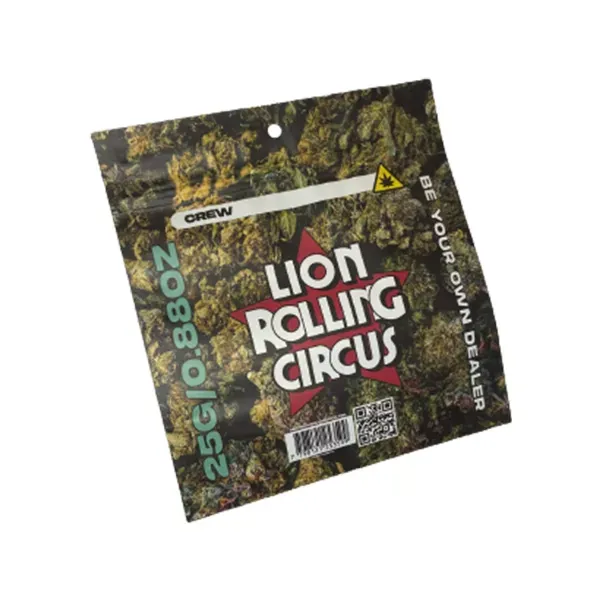BOLSA HERMETICA - LION ROLLING CIRCUS 25gr BOLSA HERMETICA - LION ROLLING CIRCUS 25gr