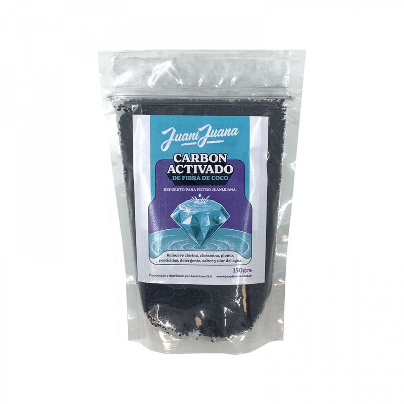 JUANI JUANA - FILTRO DE CARBON 150gr JUANI JUANA - FILTRO DE CARBON 150gr